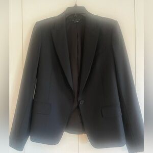 Theory black jacket size 10